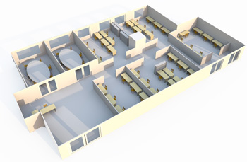 Repeater i kontor